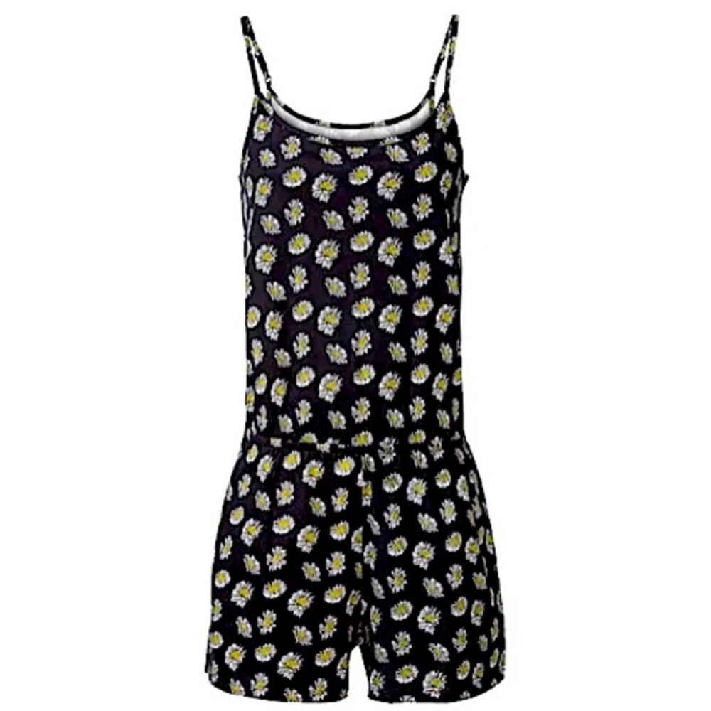 NWT Esmara Women’s Floral Daisy Print Playsuit Jumpsuit Romper